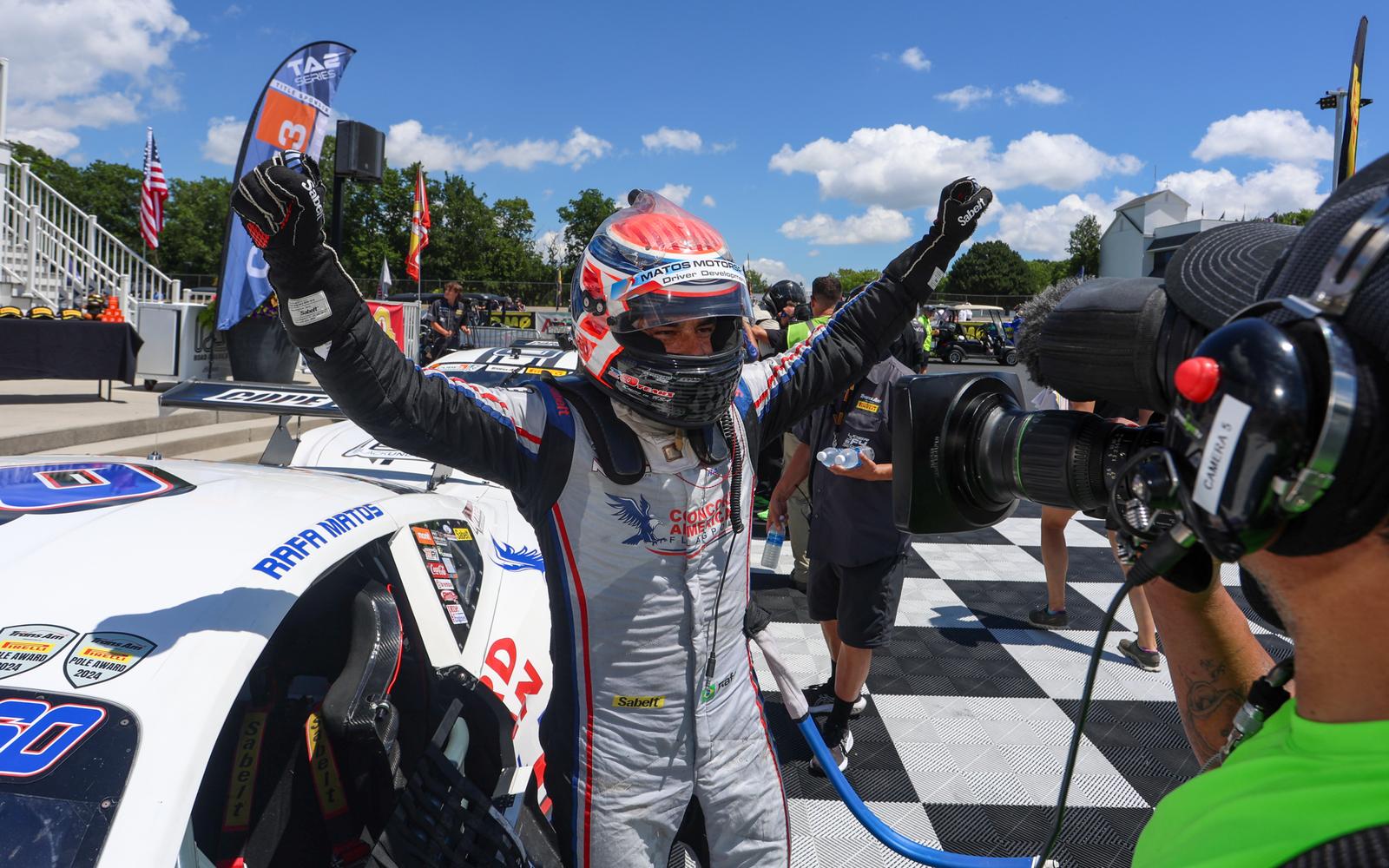 Rafa Matos Earns Fourth Win of 2024, 24th Victory in CUBE 3 Architecture TA2 Series at Road America